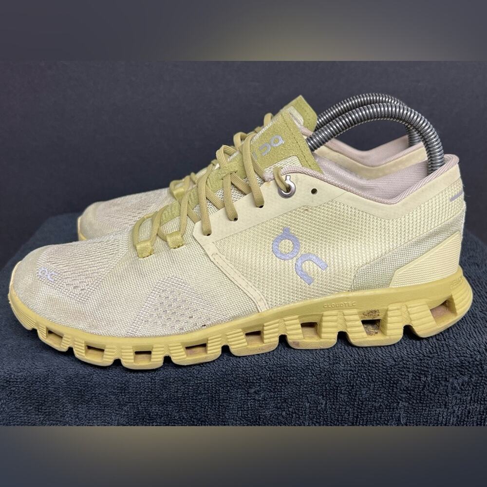On Cloud X Glade Citron 40.99698 CloudTec Women's Running Training Shoes SZ 9.5